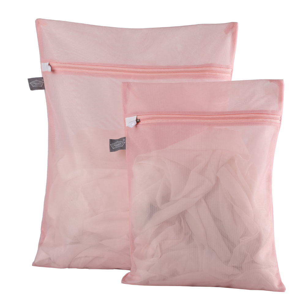 Pink Mesh Delicate Bag 2 Pack Small