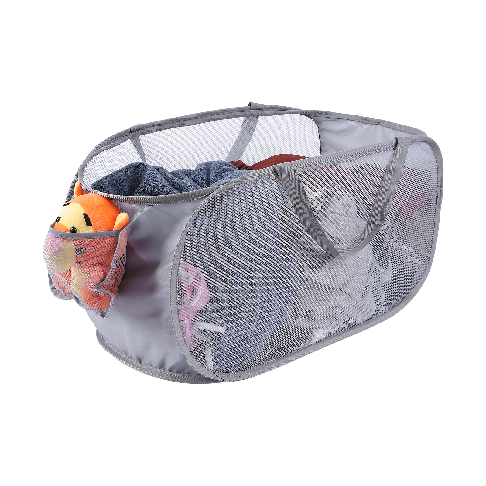 horizontal laundry hamper